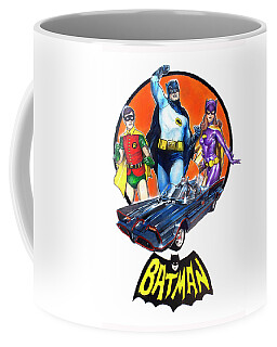 Official DC Mugs Originals Retro Super Hero Villain Character Mug TV Film Gift